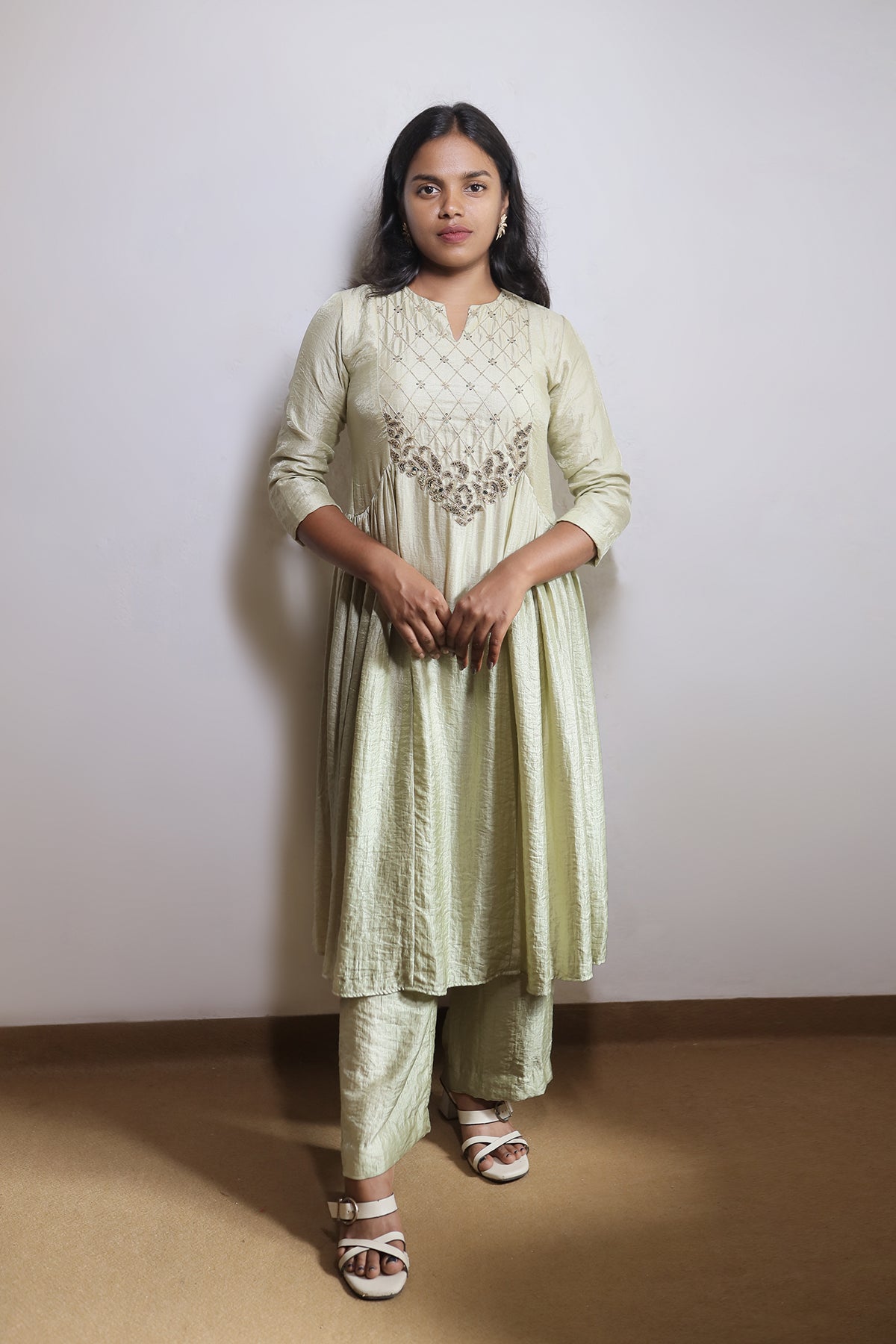 ROSELLE TERA SHIMMER CO-ORD SET