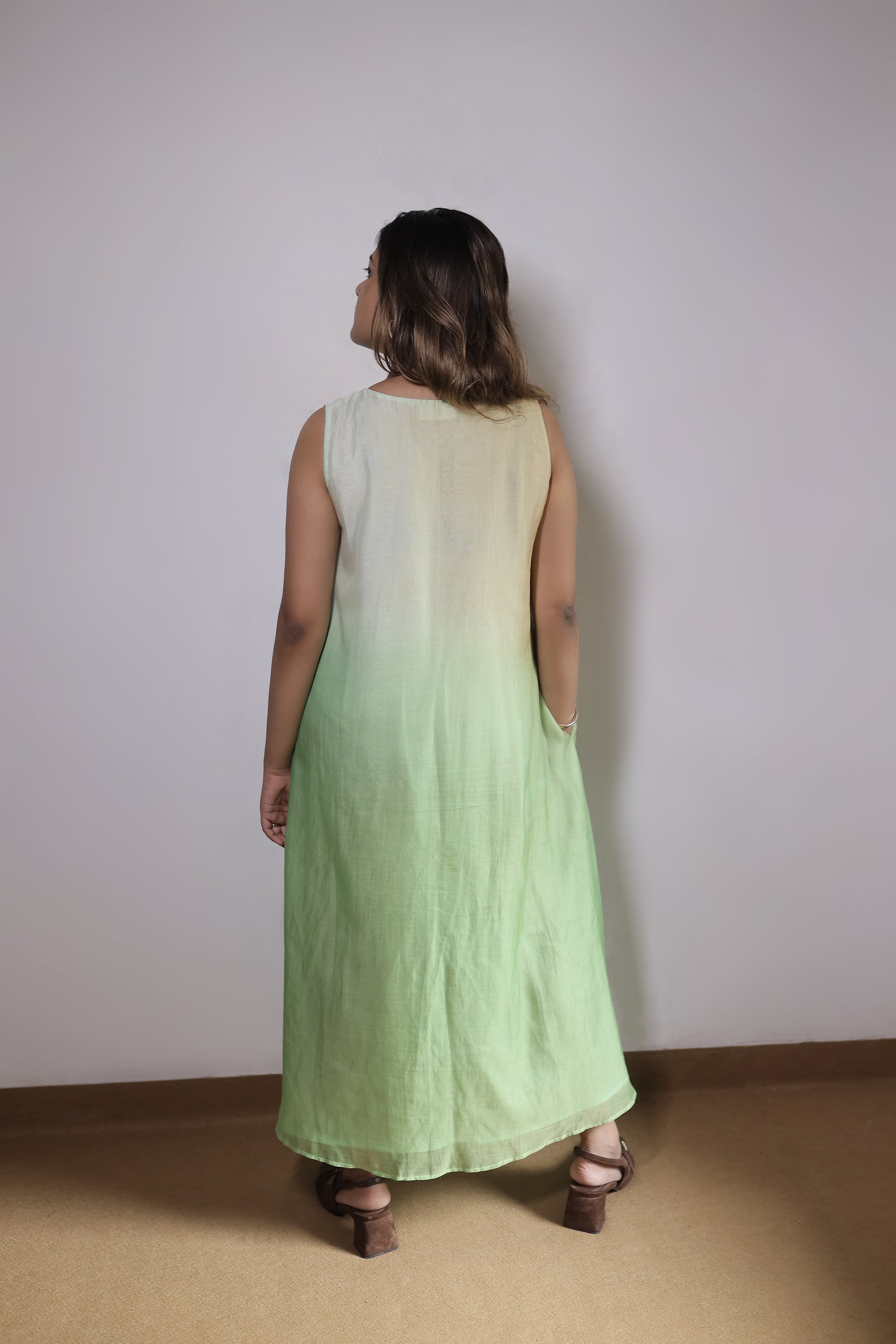 FLORA 4D OMBRE DRESS