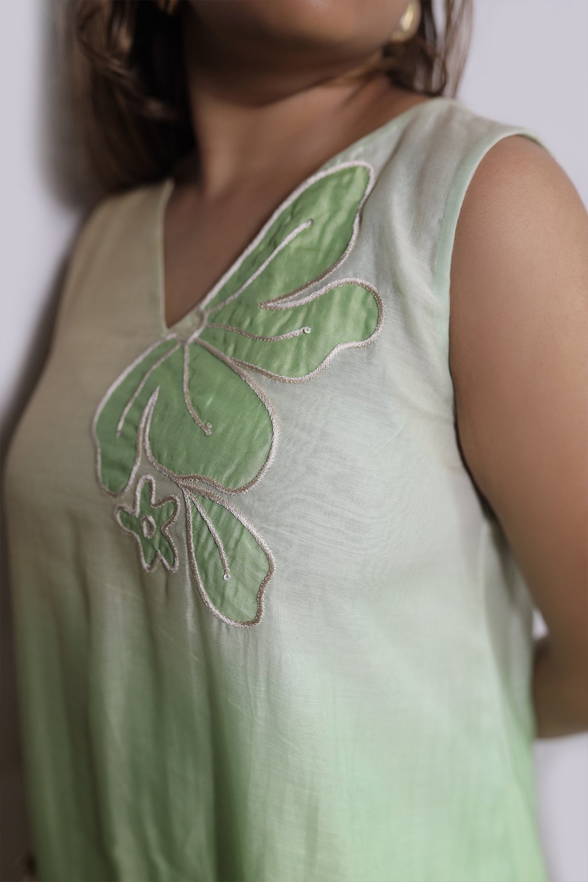 FLORA 4D OMBRE DRESS