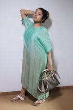 OMBRE KAFTAN DRESS