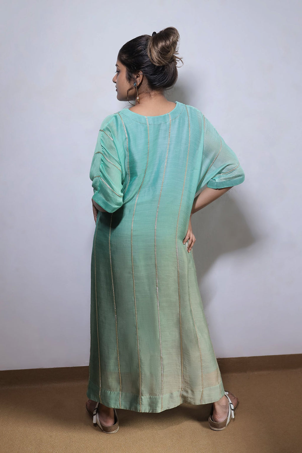 OMBRE KAFTAN DRESS
