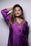 ROSELLE NECK EMBELLISHED CO-ORD SET