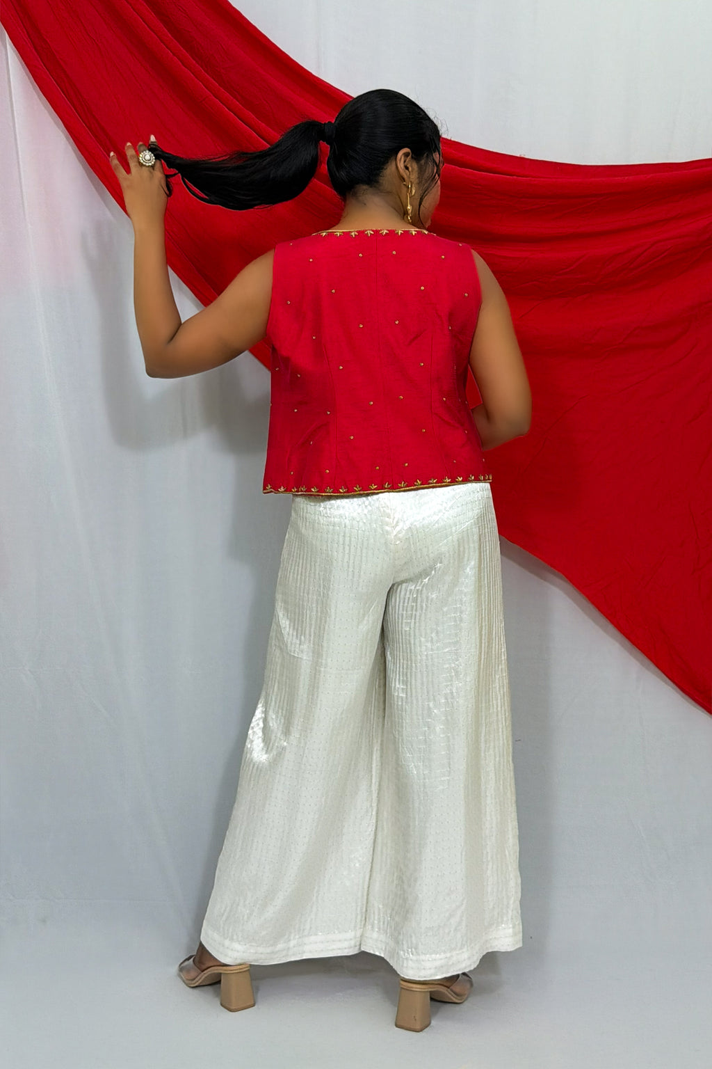 CHETHI BLOOM JUMPSUIT & JACKET SET