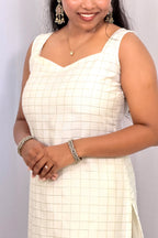 EBONY SLITTED KURTA