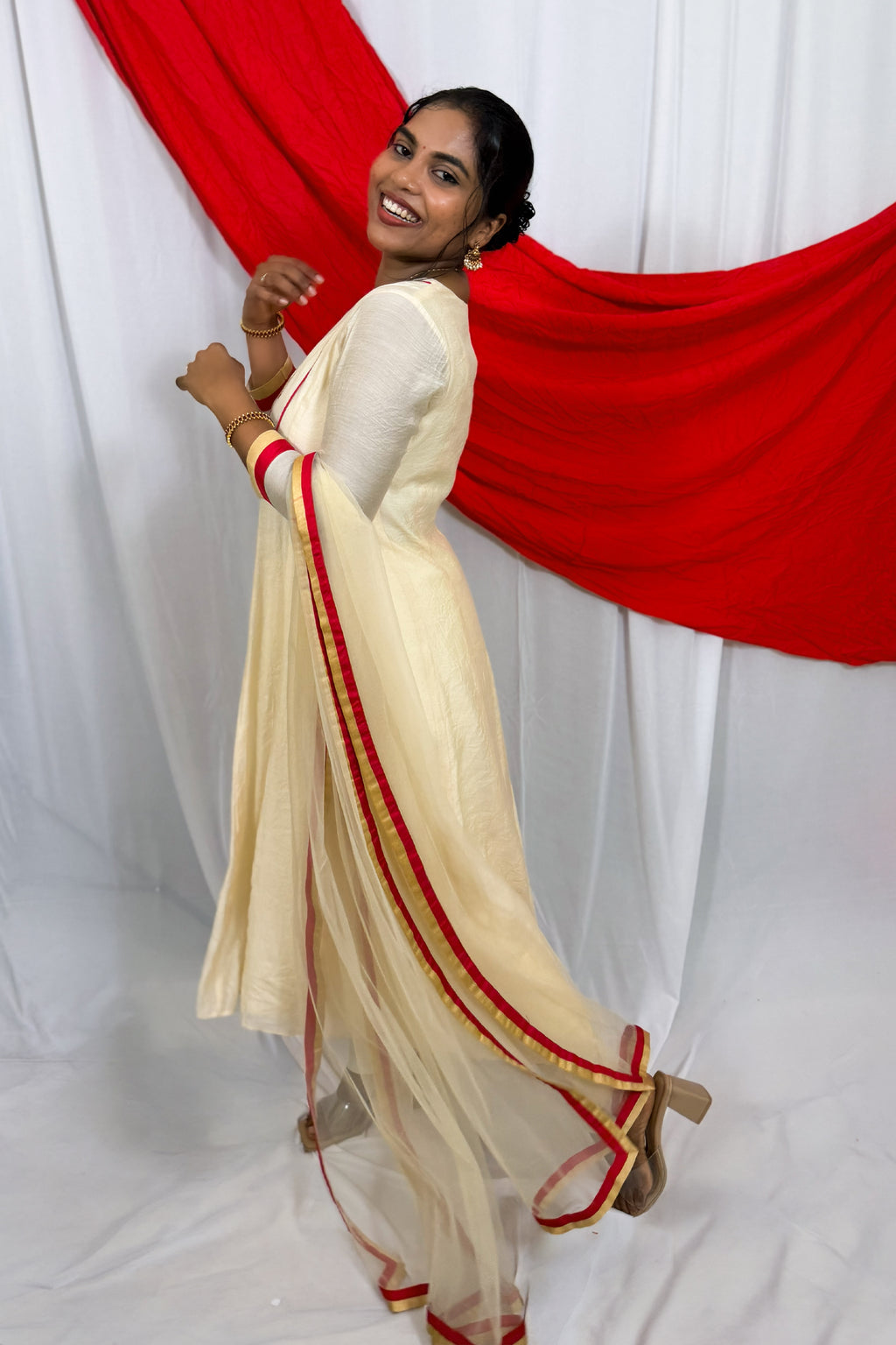 CHETHI BUTA ANARKALI SET