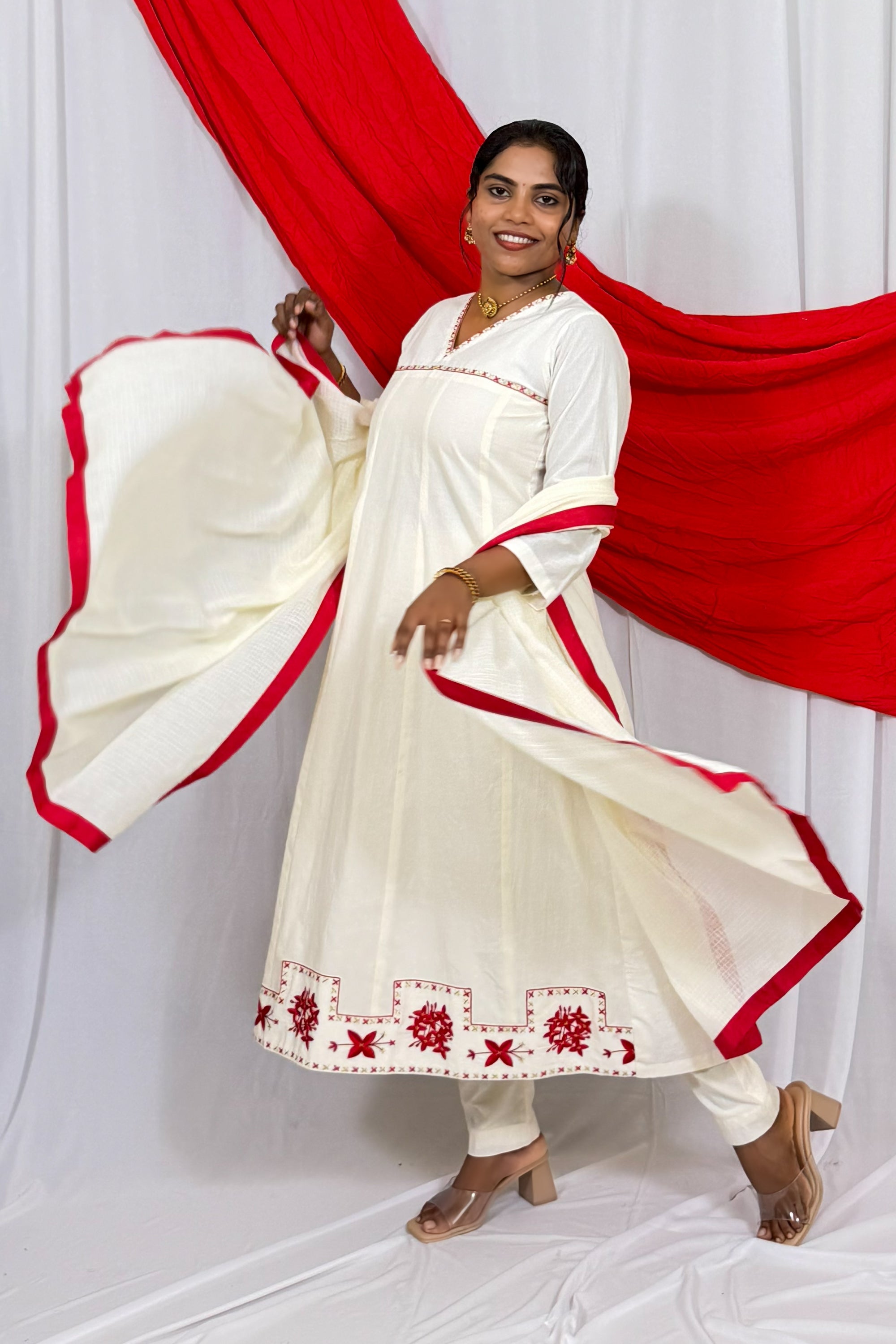 CHETHI BLOOM PANEL CUT ANARKALI SET