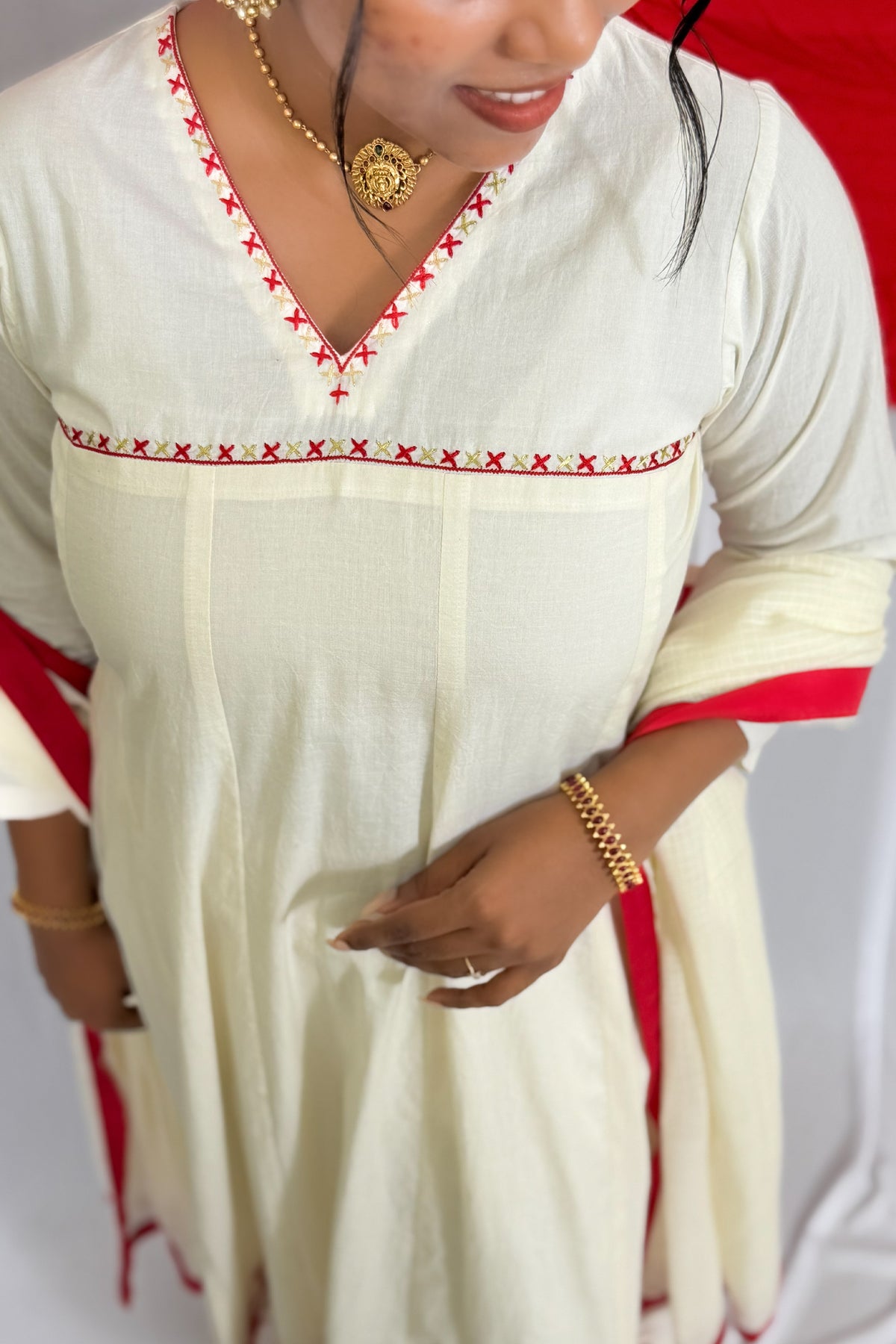 CHETHI BLOOM PANEL CUT ANARKALI SET